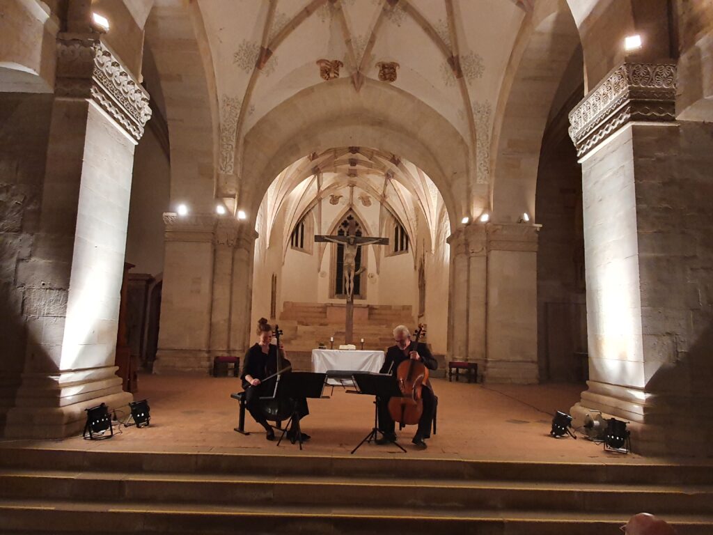 Barock Cello Duo Juris Teichmanis Lorch